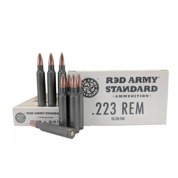 223 55GR LC FMJ STL 20/BX