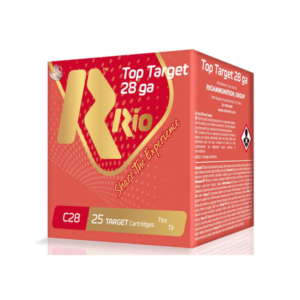 TGT LOADS 28GA 2-3/4IN .75OZ 9 25/BX