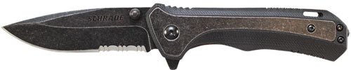 SCHRADE KNIFE STONEWASH 3.2"