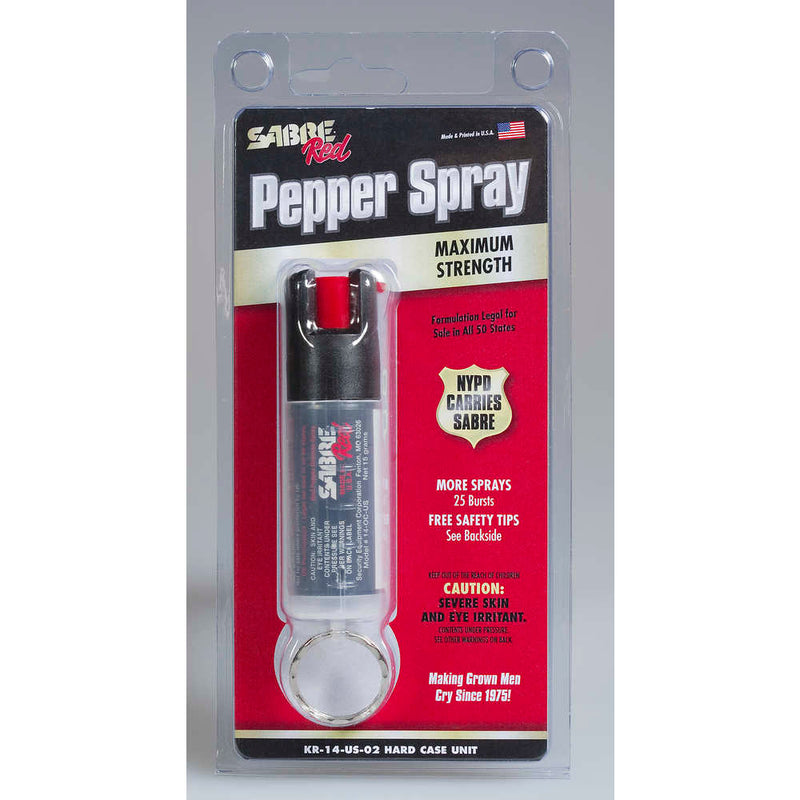 SABRE RED USA 0.54OZ KEY RING