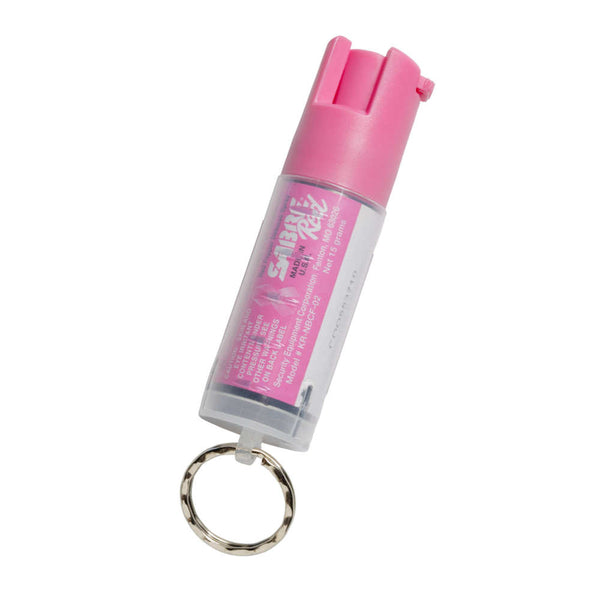 SABRE RED USA 0.54OZ KEY RING NB PINK