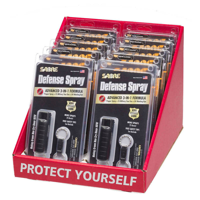 COUNTER DISPLAY HC-14-BK 12PC