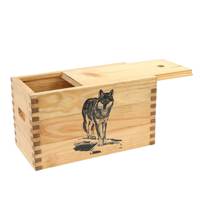 STANDARD PINE CRAFT BOX WOLF USA MADE