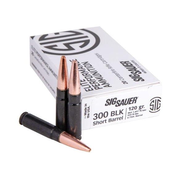 AMMO SIG HNT 300BLK 120GR SBR CPR 20/BX