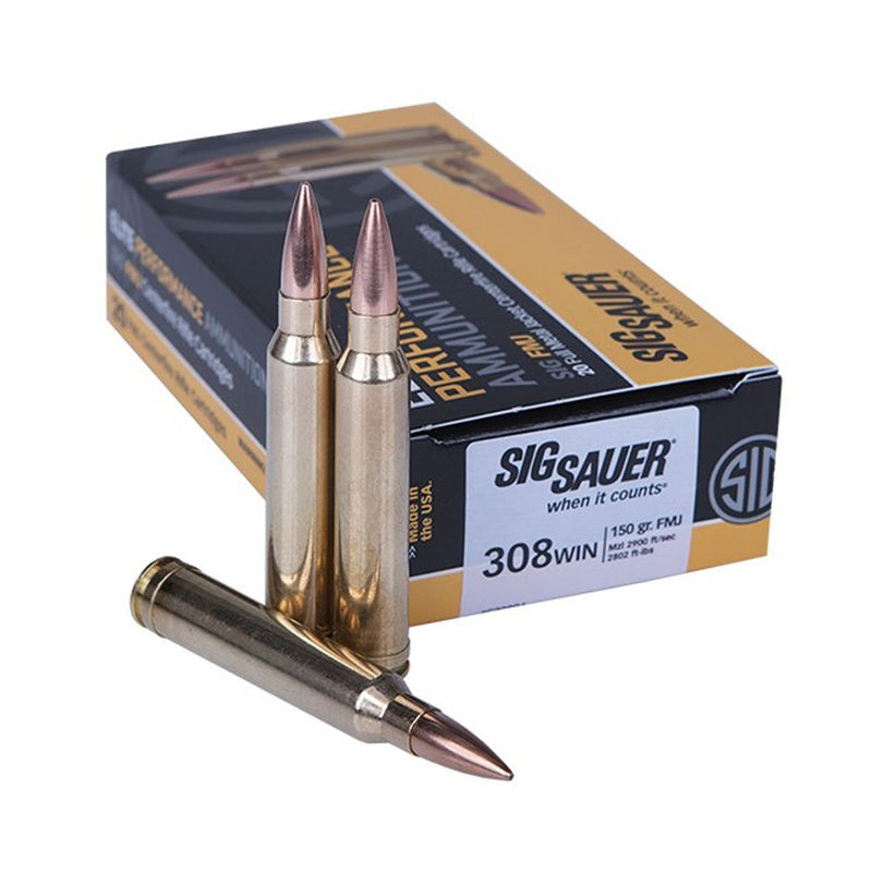 AMMO ELITE BALL 308 WIN 150GR FMJ 20/BX