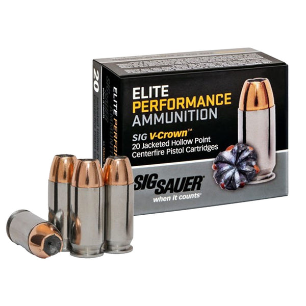 PISTOL 45AUTO ELT V-CROWN JHP 200GR AMMO