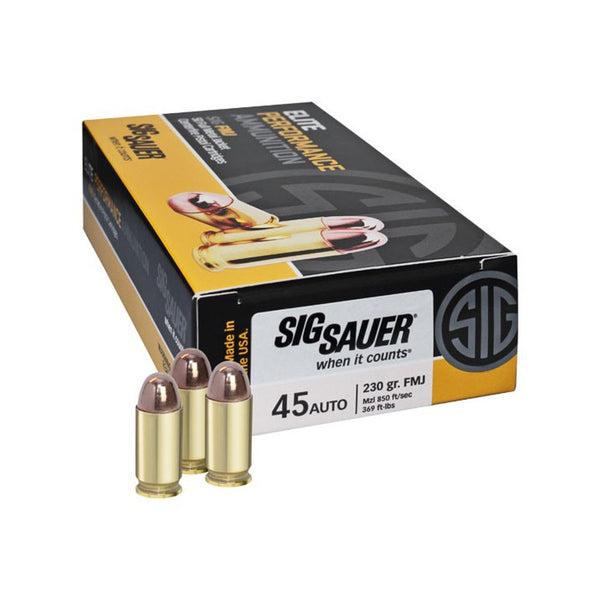 AMMO PISTOL ELT BALL 45 AUTO 230GR 50/BX