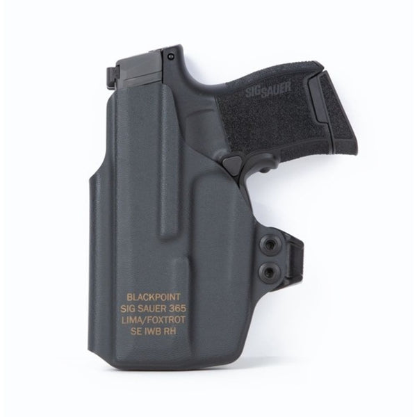 SIG P365 LIMA/FOX HLSTR RH IWB BLK STRUT