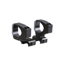 ALPHA 30MM TACTICAL BLK ALUM SET 2 RINGS