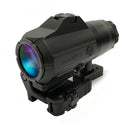 JULIET3 MAGNIFIER 3X24MM PWR QR MNT BLK
