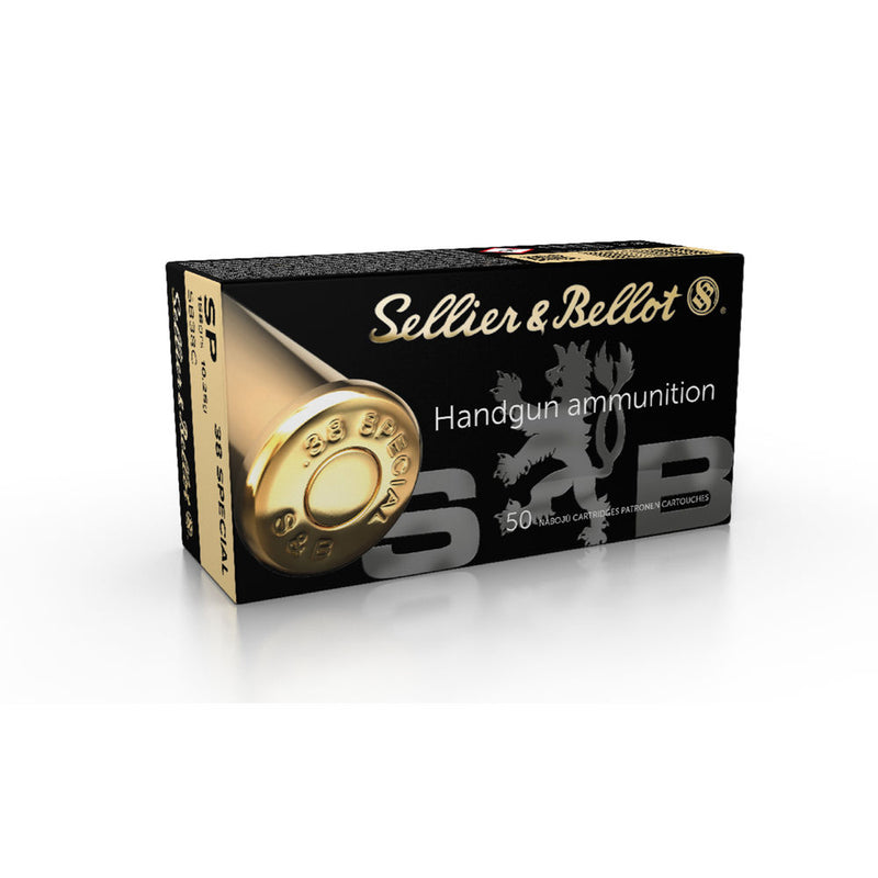 HANDGUN 38 SPL 158GR SP 50RD/BX