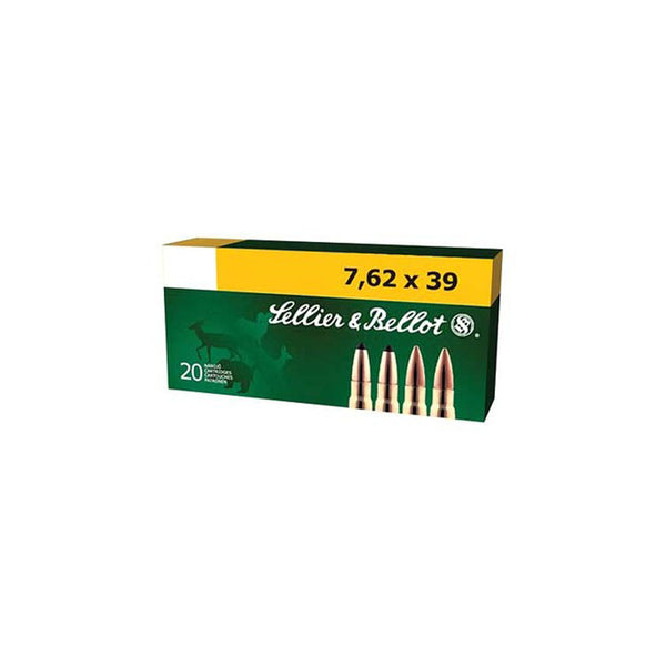 RIFLE 7.62X39 124GR SP 20RD/BX