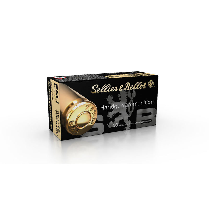 HANDGUN 762 TOKAREV 85GR FMJ 50RD/BX