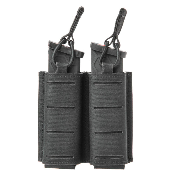 PISTOL DBL MAG PCH SIDBYSID STG COL BLK