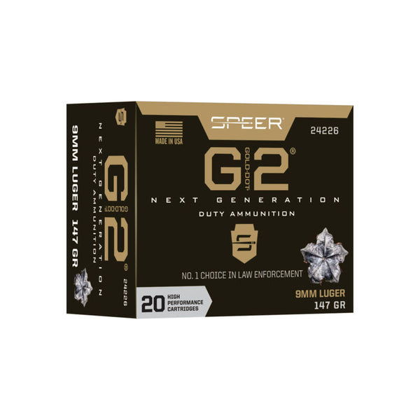 GOLD DOT 9MM 147GR GOLD G2 20/BX