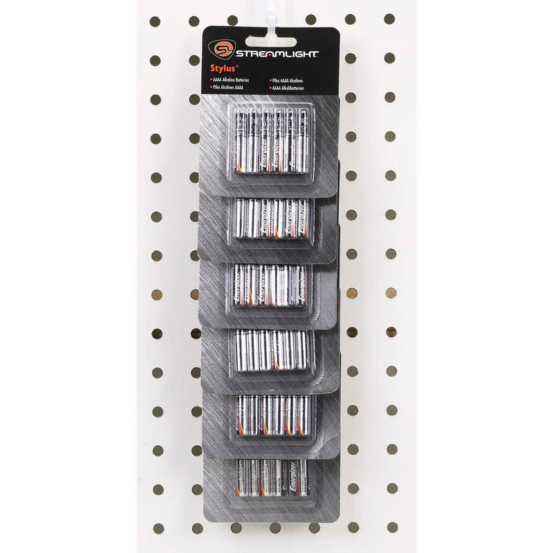 CLIP STRIP DISPLAY - AAAA ALK BATTERIES