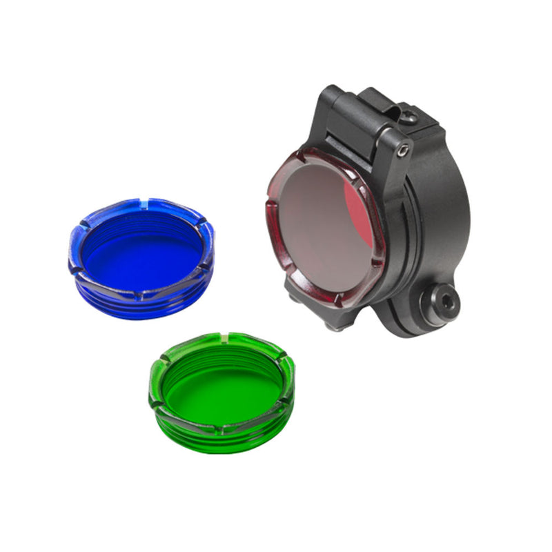 FILT ASSY 1.125IN 1IN BEZELS RD BL GR LN