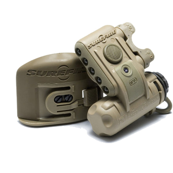 HELMET LIGHT RD/WH/IR LED TAN