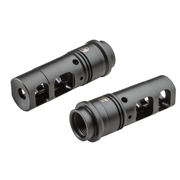 MUZZLE BRAKE 8.6/338 CAL 3/4-24 THREAD