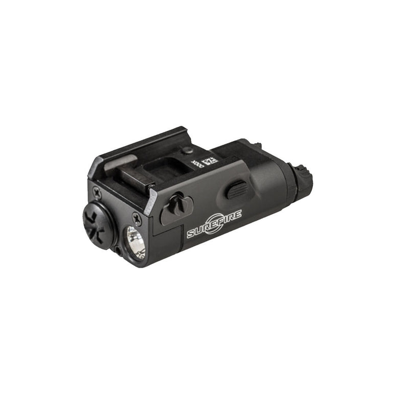 COMPACT PISTOL LIGHT WITH LASER RED BLK