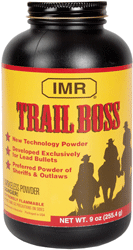 IMR POWDER TRAIL BOSS 9 OZ.