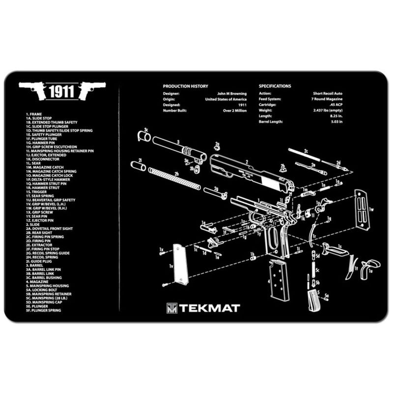 TEKMAT 1911 - 11X17IN