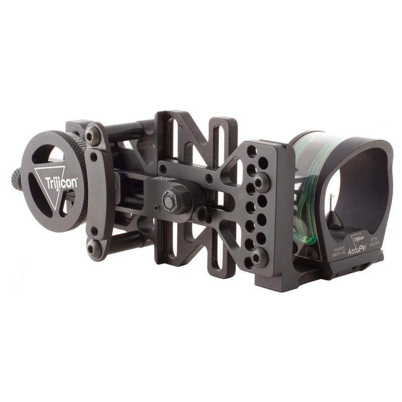 ACCUPIN BOW SIGHT GRN ACCUDIAL RH BLK