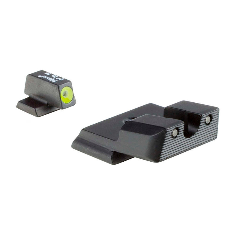 SW MP HD SHIELD NIGHT SIGHT SET YEL FRT