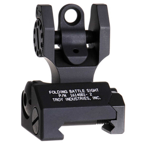 REAR FOLDING BATTLE SIGHT BLK