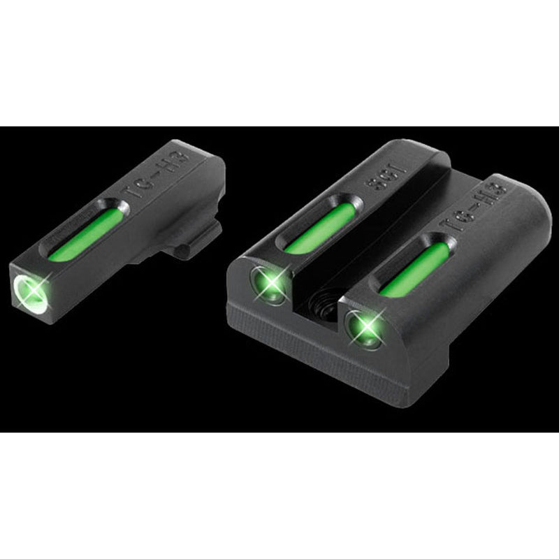 TFX TRITIUM/FIBER-OPTIC DAY/NIGHT SIGHT - SIG #8/#8, GREEN/GREEN