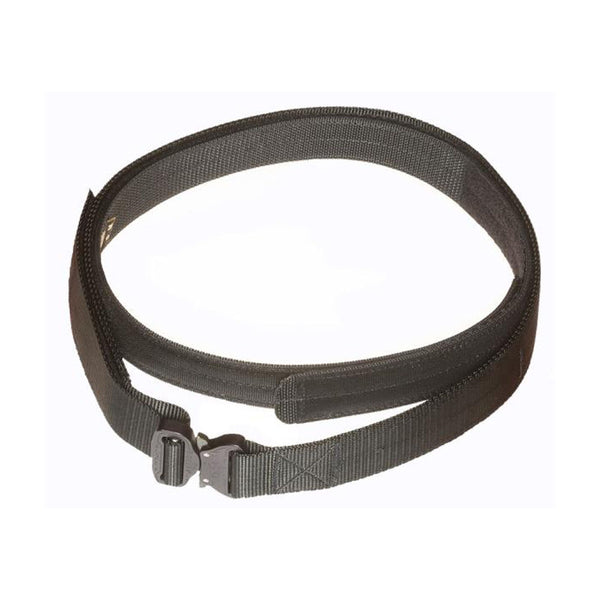 GUN BELT 1.75IN REIN COB BUC VEL BLK XL
