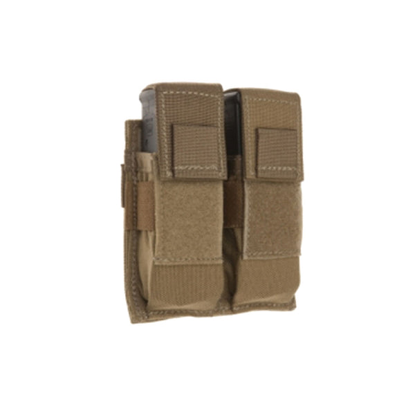 DOUBLE UNIVERSAL PISTOL MOLLE POUCH COY