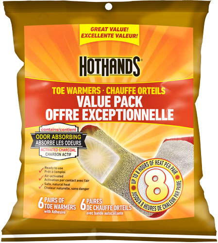 HOTHANDS TOE WARMER VALUE PACK