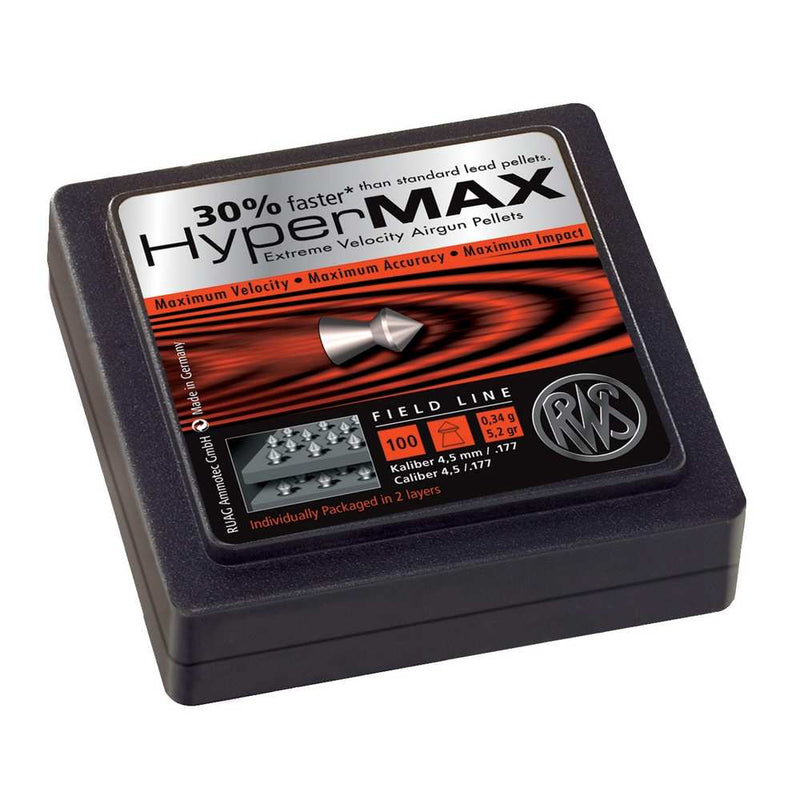 RWS HYPERMAX PELLETS .177 CAL 100CT