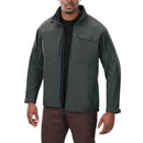DOWNRANGE SOFTSHELL JACKET SLATE GRY MED