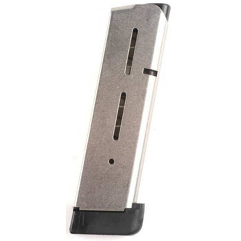 GOVT 45 ACP SS 8RD MAG W/EXT PAD