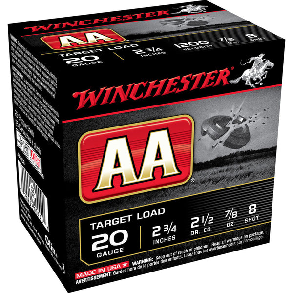 AA TGT 20GA 2.75IN 0.875OZ 8 25/BX