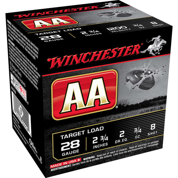 AA TGT 28GA 2.75IN 0.75OZ 8 25/BX