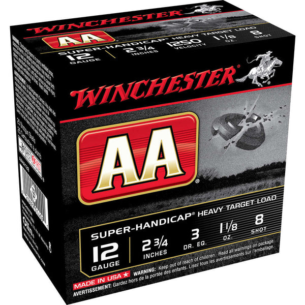 AA SUPR HC 12GA 2.75IN 1.125OZ 8 25/BX