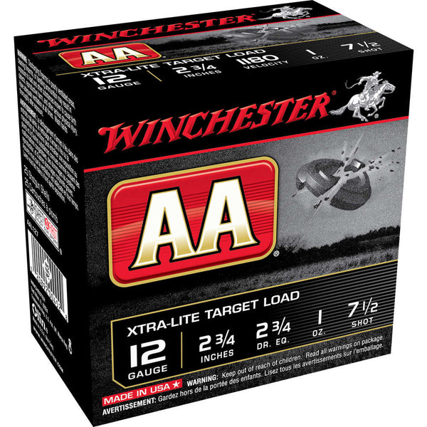 AA X-LT TGT 12GA 2.75IN 1OZ 7.5 25/BX