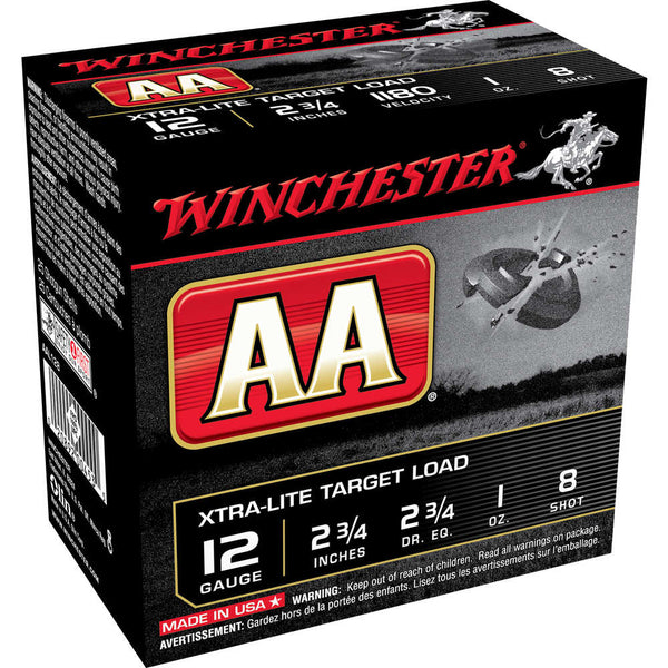 AA X-LT TGT 12GA 2.75IN 1OZ 8 25/BX