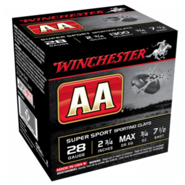AA CLAY VP 28GA 2.75IN 0.75OZ 7.5 100/BX