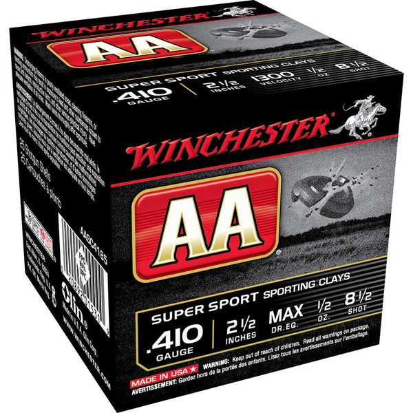 AA CLAY 410GA 2.5IN 0.5OZ 8.5 25/BX