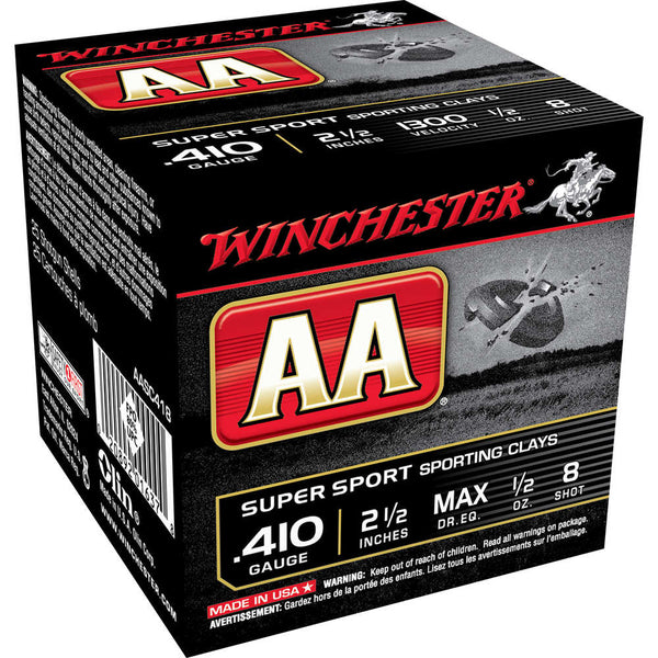AA CLAY 410GA 2.5IN 0.5OZ 8 25/BX