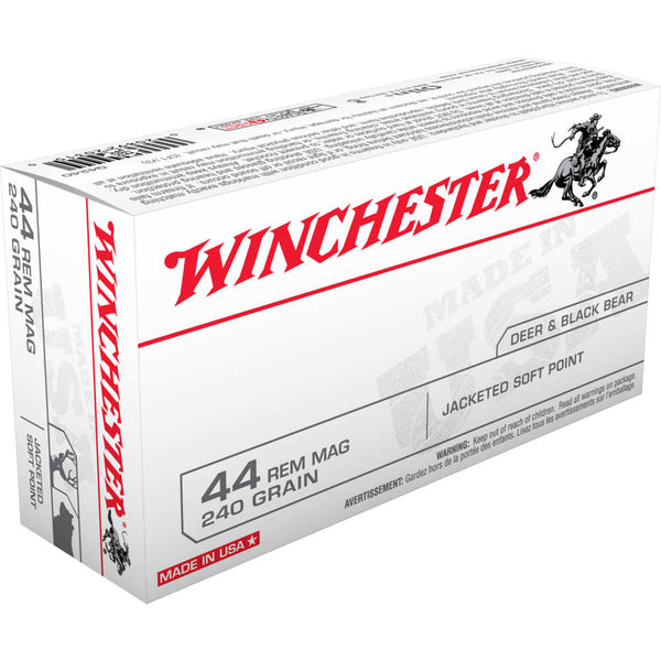 USA 44 REM MAG 240GR JSP 50/BX