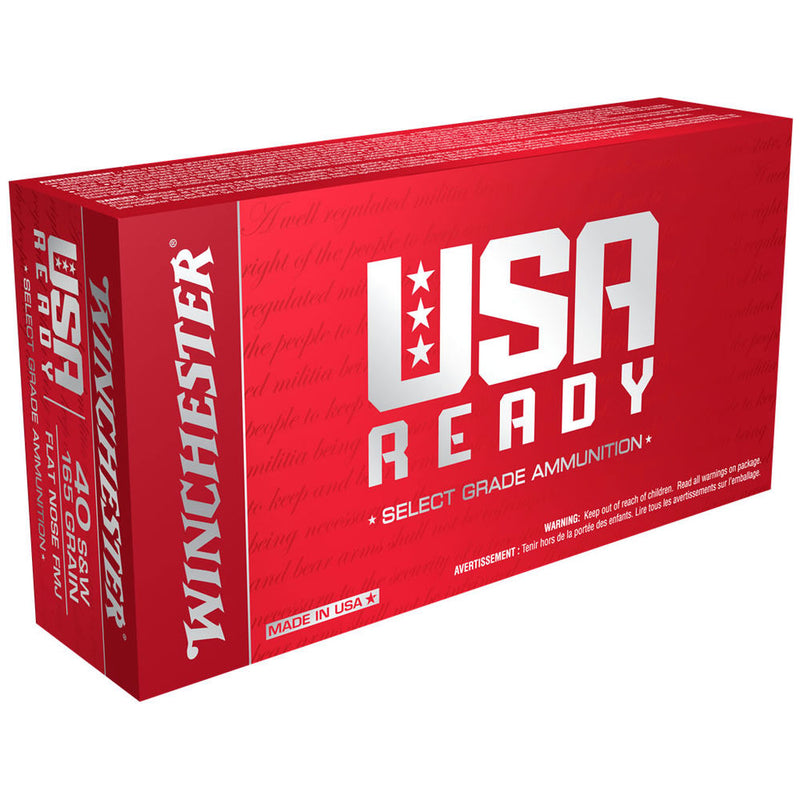 AMMO USA READY 40 SW 165GR 50RD/BX