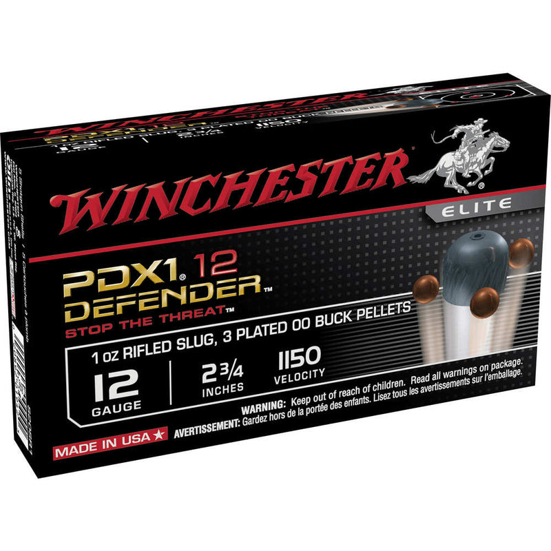 PDX1 DEF 12GA 2.75IN SLUG/BUCK 10/BX