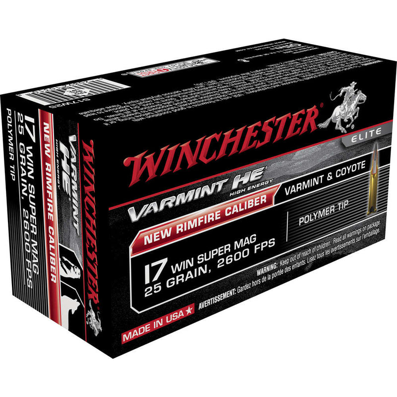 VARMINT HE 17 WIN S MAG 25GR PT 50/BX