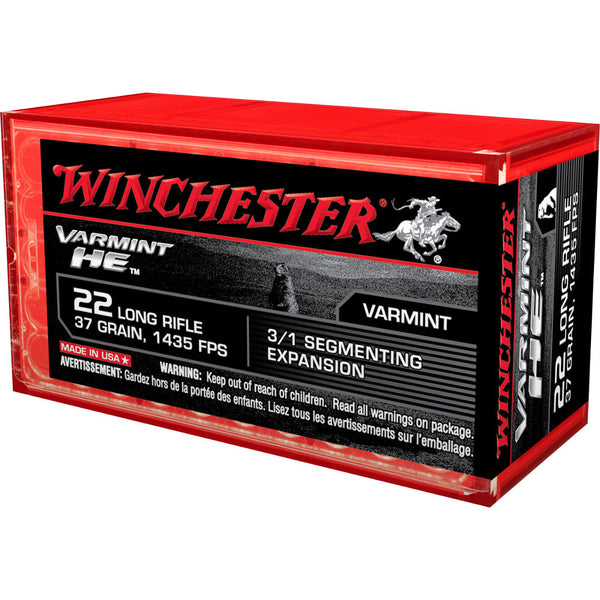 VARMINT HE 22 LR 37GR 3/1 FHP 50/BX