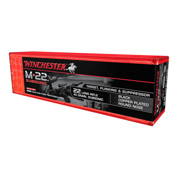 M-22 SUBSONIC 22LR 45GR CPRN 100RD/BX